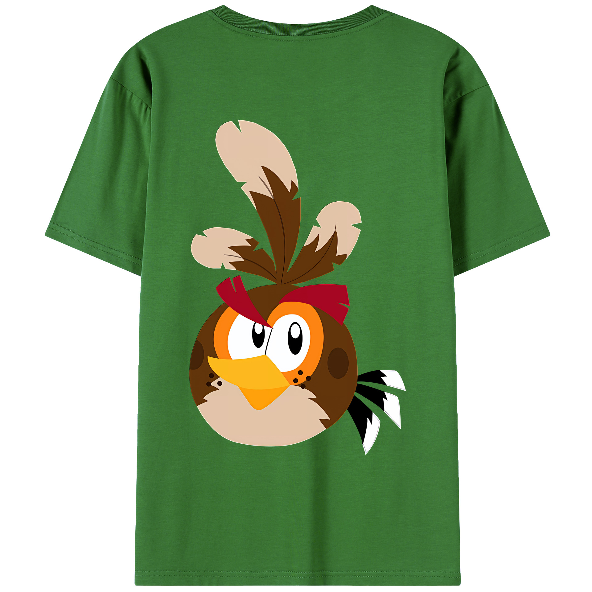 （画像用） Angry Birds アングリーバード レディース半袖Tシャツ(バックプリント)